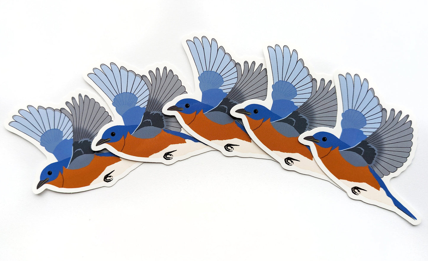 Bluebird Bird Sticker Vinyl Laptop Water Bottle Decal