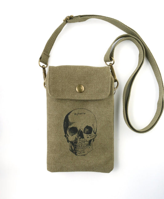 Skull Crossbody Phone Bag