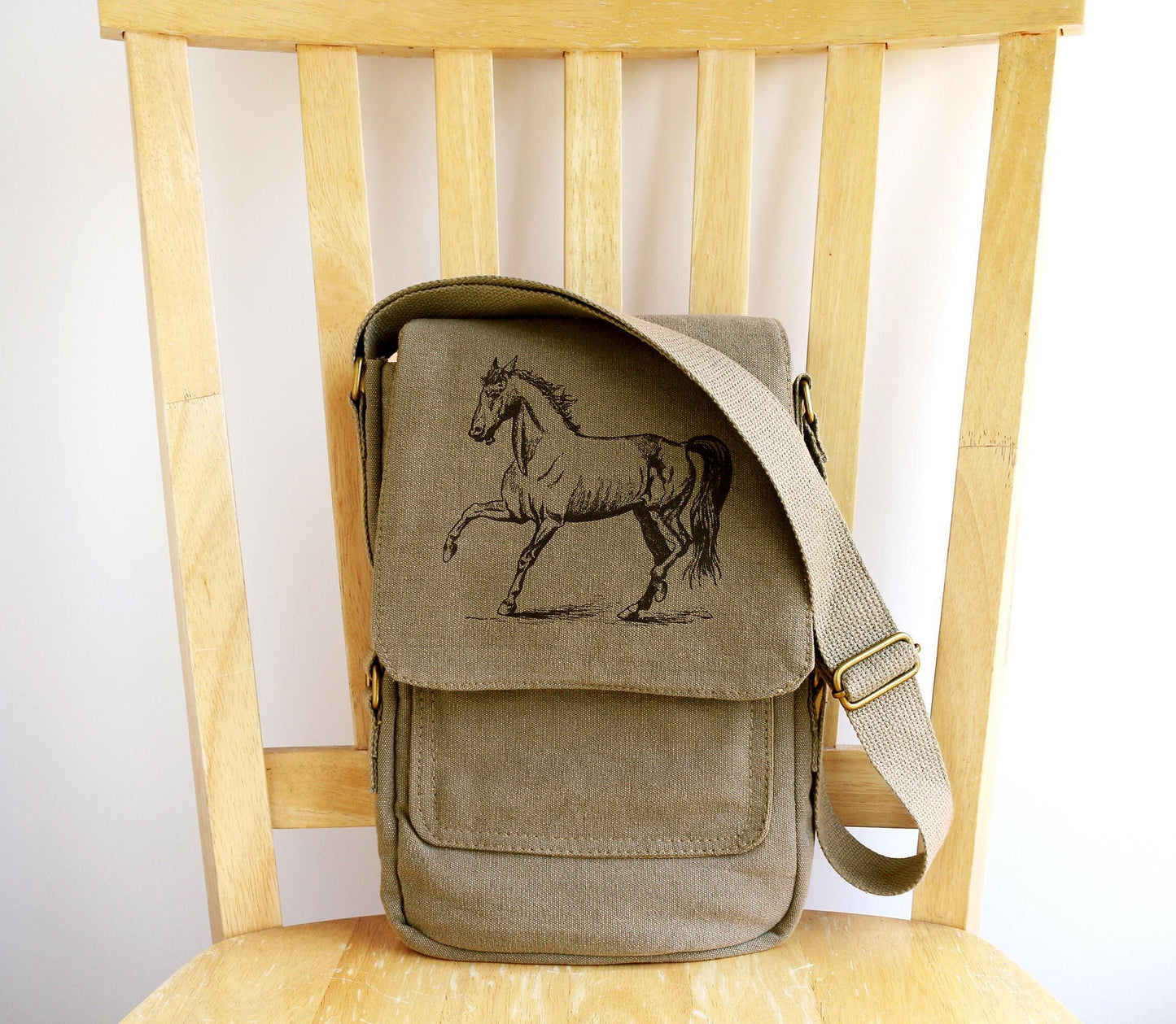 Horse Tech Messenger Bag