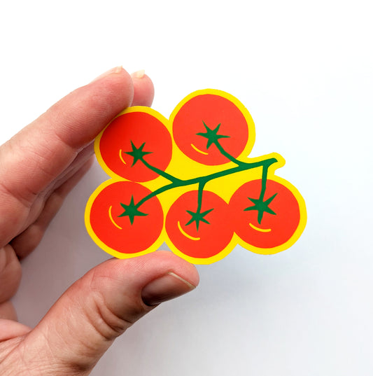 Tomato Sticker Vinyl Laptop Water Bottle Decal