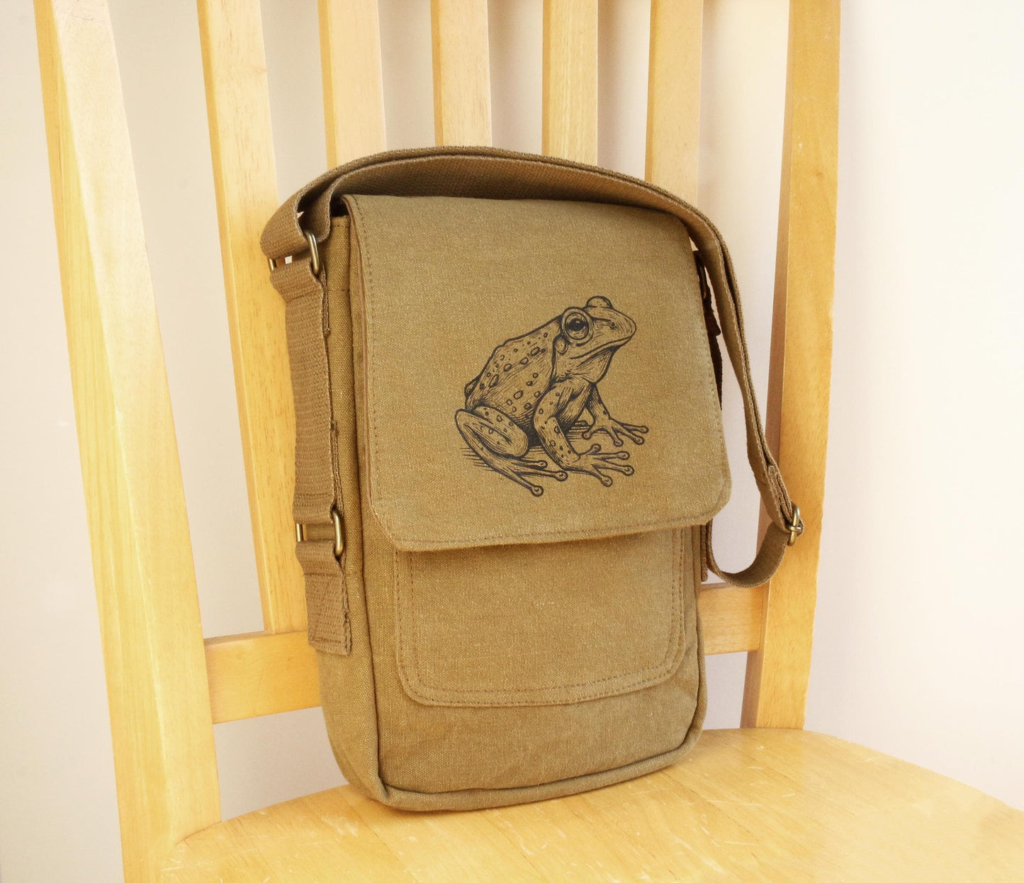 Frog Tech Messenger Bag The Curious Catbird