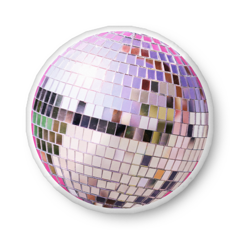 Disco Ball Throw Pillow