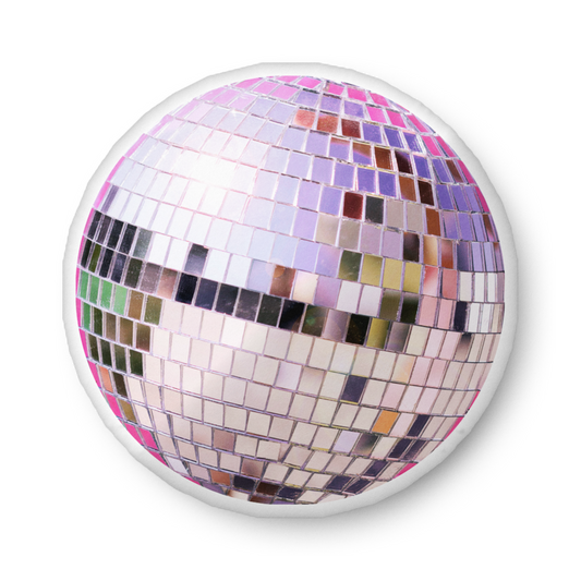 Disco Ball Throw Pillow