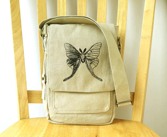 Luna Moth Tech Messenger Bag