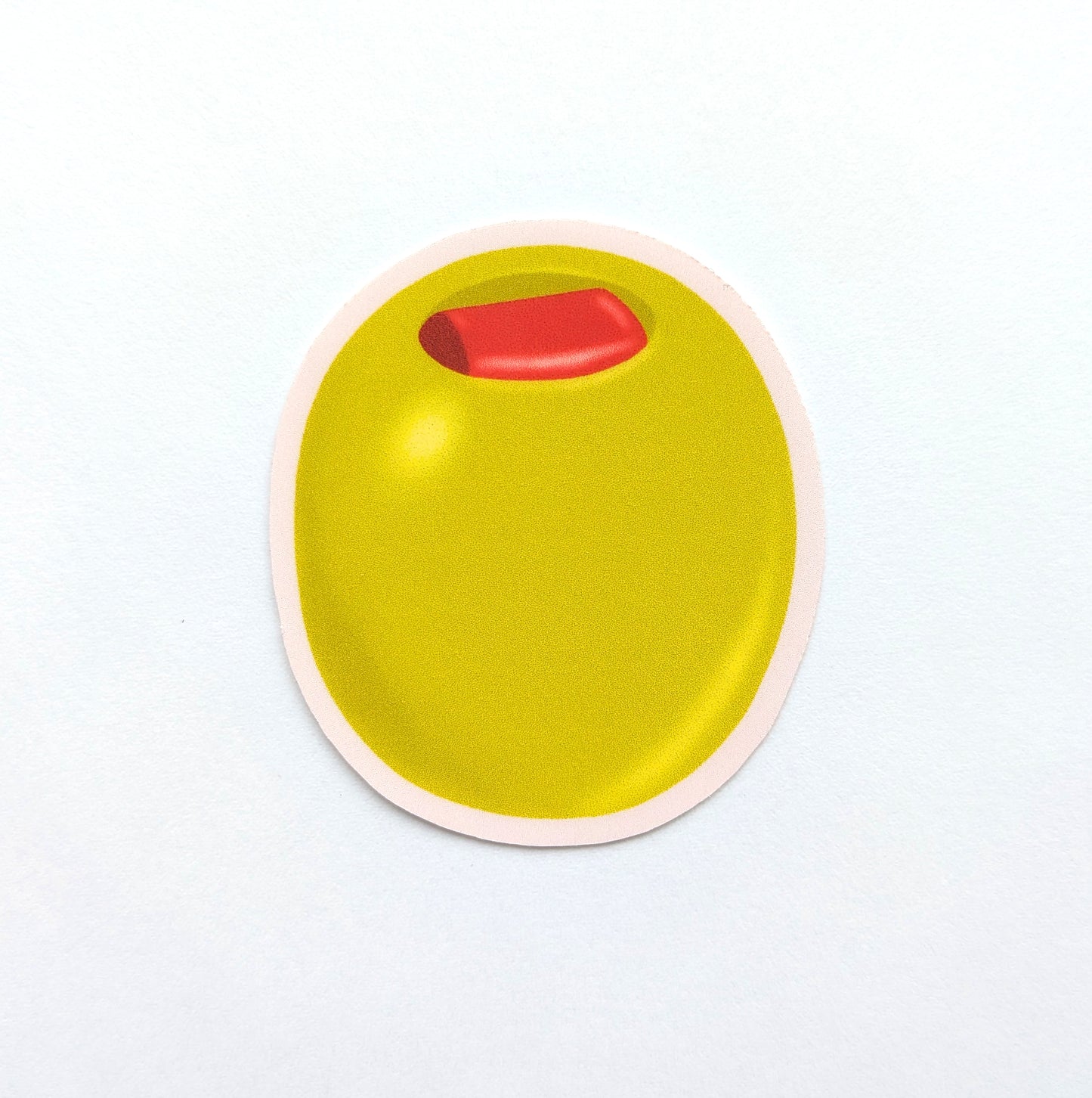 Olive Sticker Vinyl Laptop Water Bottle Decal