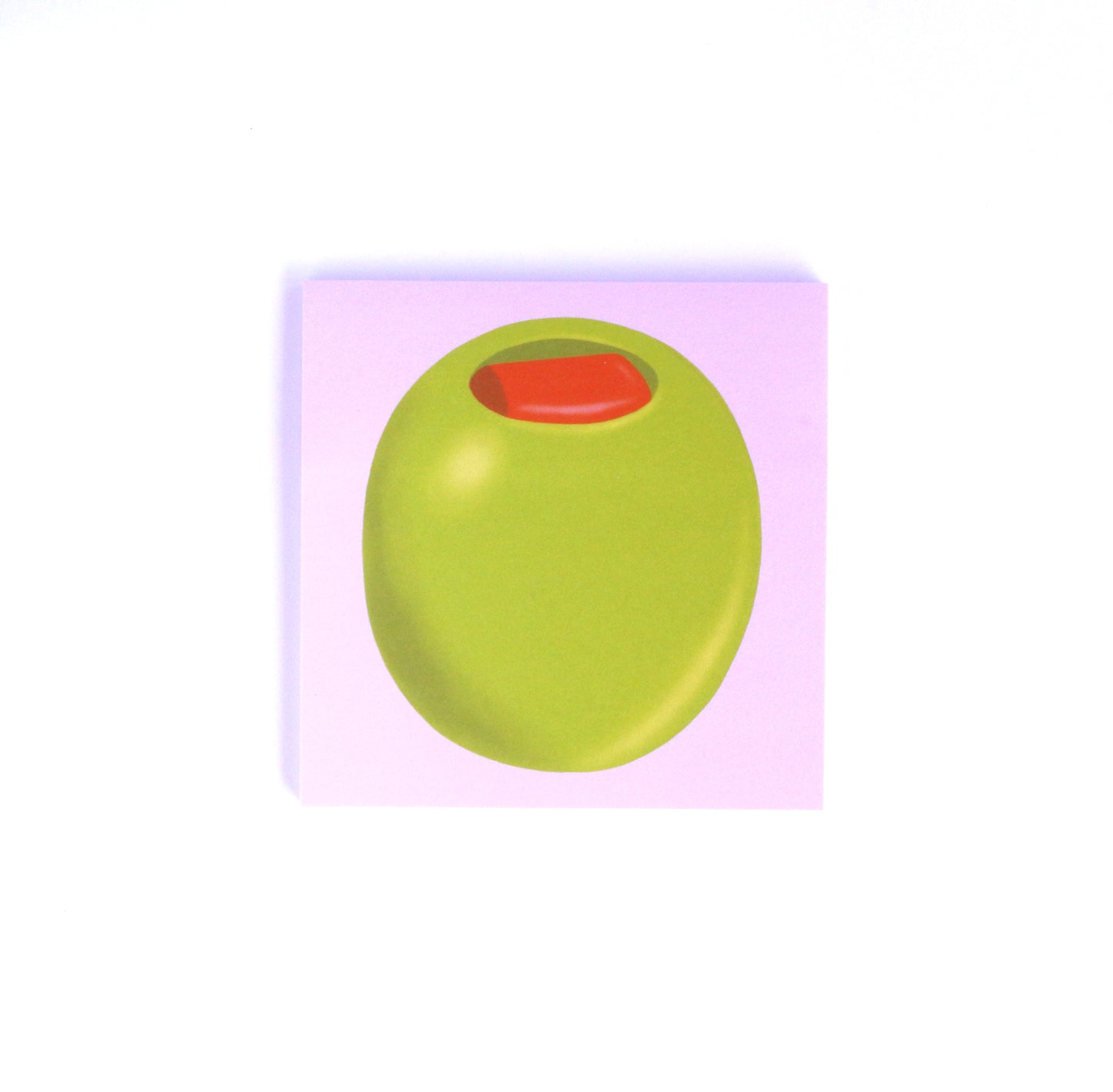 Olive Sticky Notes Food Notepad Gift
