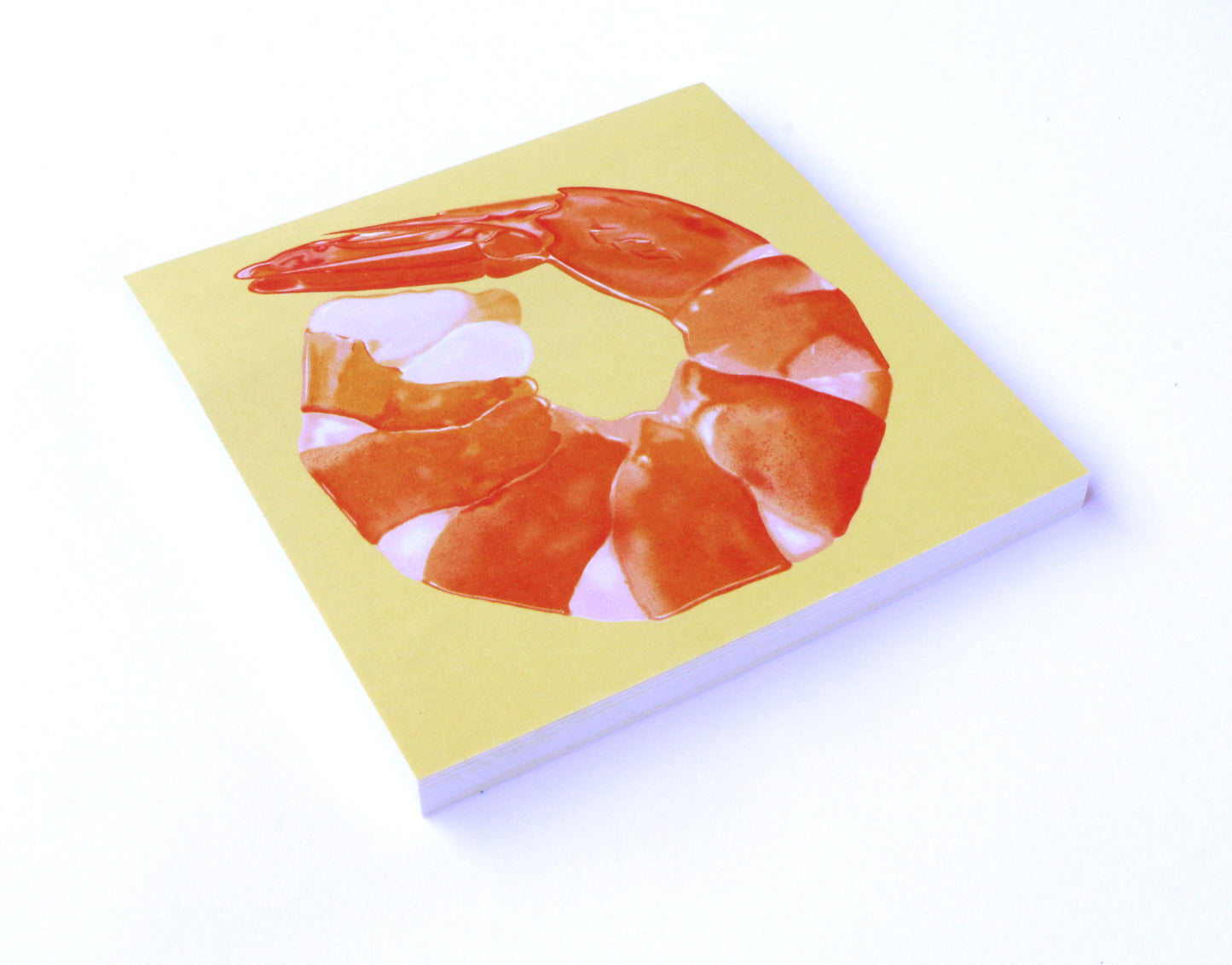 Shrimp Sticky Notes Food Notepad Gift