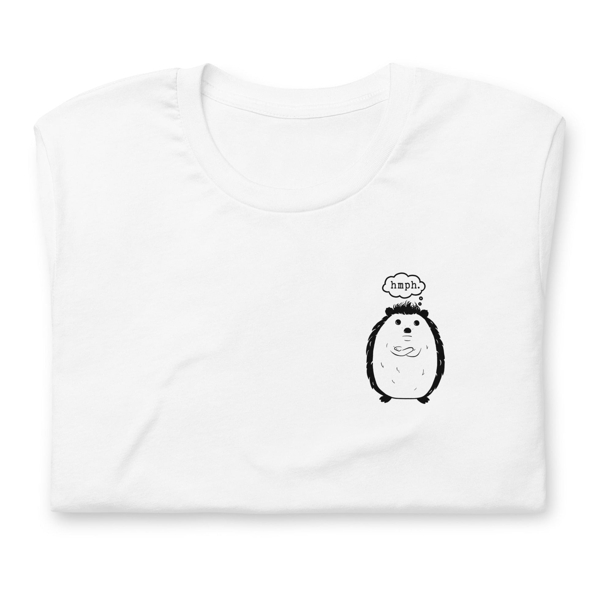 Hedgehog Unisex Short Sleeve T-Shirt The Curious Catbird